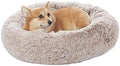 Bedfolks Calming Fluffy Donut Dog Bed by Bedfolks