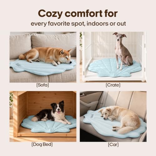 Vagascape Dog Crate Pad, Reversible Warm/Cooling Mat - Image 6