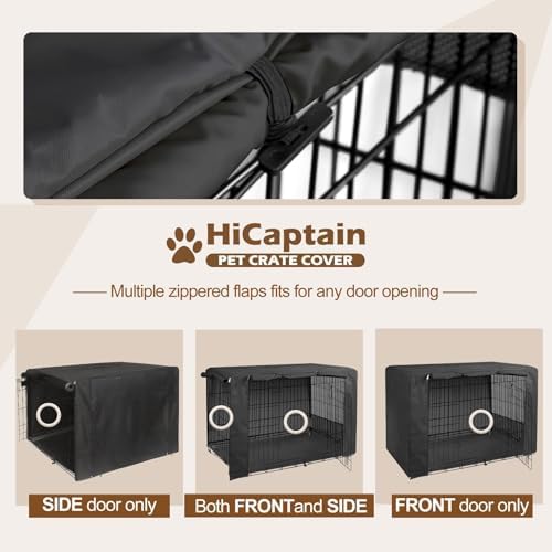 HiCaptain 48-Inch Dog Crate Cover - Image 3