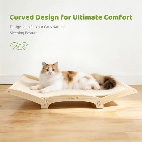 28-Inch Cat Scratching Bed, Natural Sisal Scratching Pad - Image 5