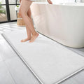 OLANLY Memory Foam Bathroom Runner Rugs 47x17, Absorbent Long Mat by OLANLY