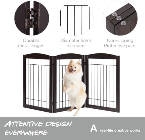 PAWLAND Extra Wide Foldable Dog gate - Image 7