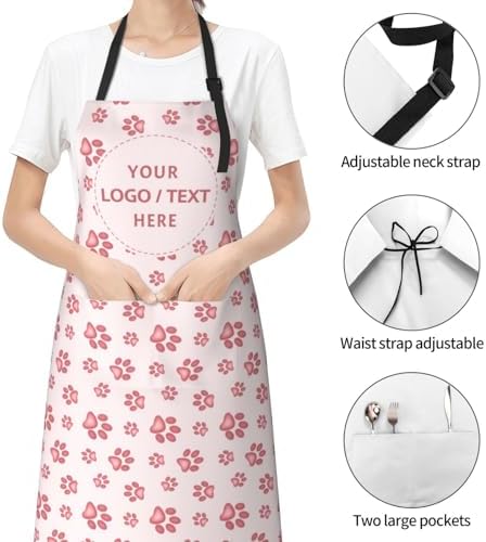 Cowcute Custom Pet Grooming Apron - Image 2