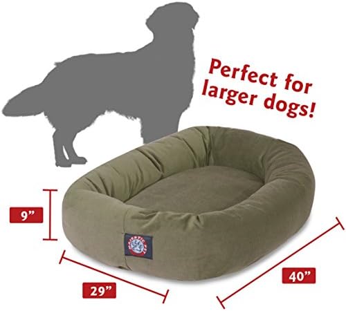 Majestic Pet Villa 32 Inch Shredded Memory Foam Dog Bed - Image 3