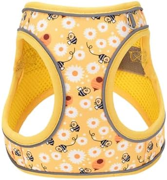 Step in Dog Harness No Pull Honeybee Adjustable Soft Mesh Harness - Image 2