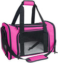Soft Sided Carrier for Small Medium Cats Dogs, TSA Airline Approved Collapsible by NextFri