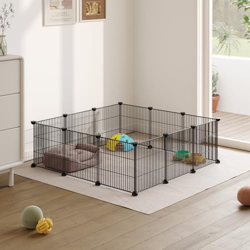 LURIVA DIY Small Animal Playpen, Pet Playpen, Guinea Pig Cages, Rabbit Playpen - Image 7