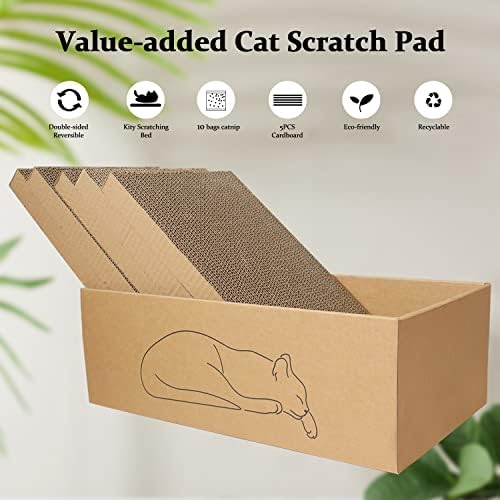 5 Packs in 1 Cat Scratch Pad - Image 3