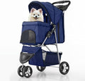 MoNiBloom Pet Stroller for Small/Medium Dogs and Cats up to 33 lbs by Monibloom