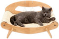 LECHONG 3-in-1 Large Sisal Cat Scratch Bed, Thicker Natural Sisal 22” Elevated by LECHONG