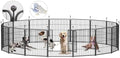 Dog Playpen, 32/40/45 Inch Height in Heavy Duty, Folding Indoor Outdoor by BestForYourPets