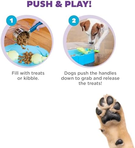 Outward Hound Nina Ottosson Paw N' Play Dog Toy Treat Puzzle - Image 4