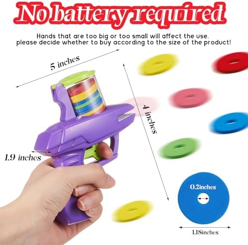 Sumind 2 Pcs Foam Disc Shooter Blasters - Image 2