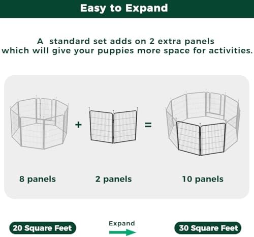 FXW Rollick Dog Playpen, Yard & RV Camping, 2 Panels - Image 2
