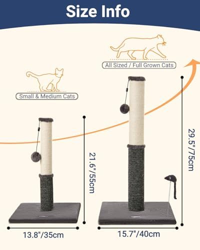 Happi N Pets Cat Scratching Post, Cat Scratchers - Image 3