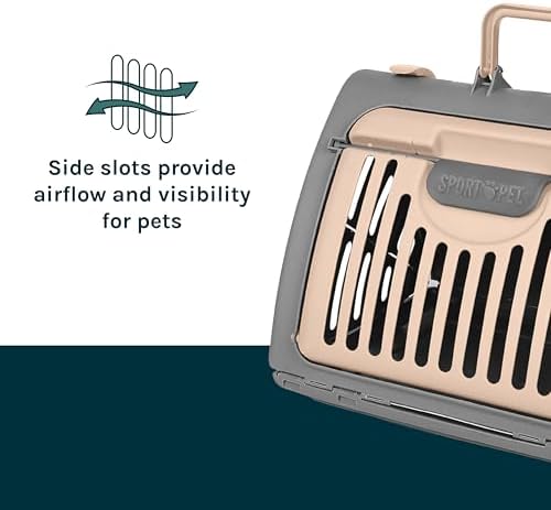 SportPet Designs Foldable Travel Cat Carrier - Image 5