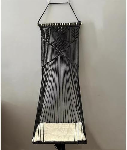 Macrame Hanging Cat Hammock Bed Cat Swing House Space Saving Window Perch - Image 6