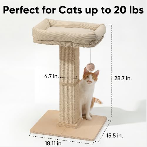 FUKUMARU Retro-Style Cat Scratching Post - Image 6