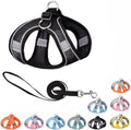 XSmall Dog Harness and Leash Set, Puppy Harness Girl Cats Vest by YOUALSO
