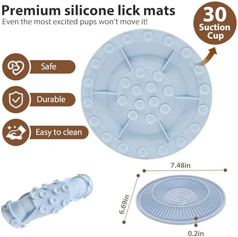 Lick Mat for Dogs and Cats, Slow Feeder Mats - Image 6