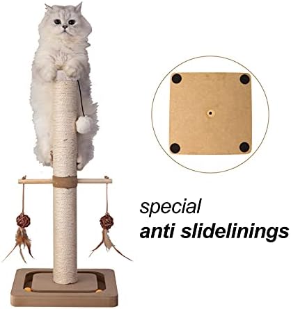 PEEKAB Cat Scratching Post Sisal Scratch Posts - Image 5