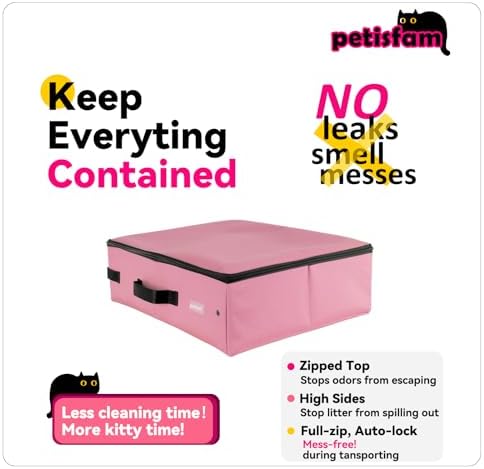 Travel Light with Portable Cat Litter Box Without Any Mess. Ultra-Lightweight - Image 4