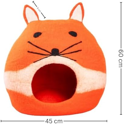 Luxurious Merino Wool Cat Cave - Image 2