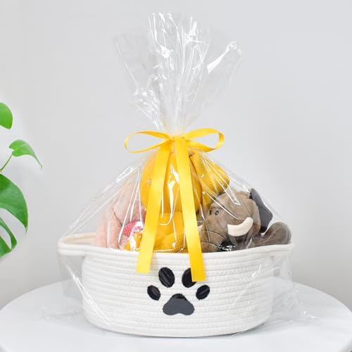 ABenkle Small Woven Dog Toy Basket - Image 6