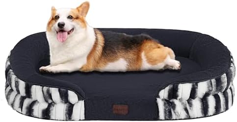 Dwanton Orthopedic Waterproof Medium Dog Bed Sofa, Gel Memory Foam by DWANTON