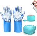 2PCS Dog Washing Gloves and Dog Shampoo Brush, Dog Bath Supplies Dog and Cat by IDQQUQQ