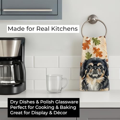 Caroline's Treasures Pekingese Dogs Kitchen Towel 15x25 in - Image 3