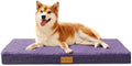 Patas Lague Orthopedic Medium Dog Bed Pet Sofa Mat 30''X20'' Purple by PatasLague