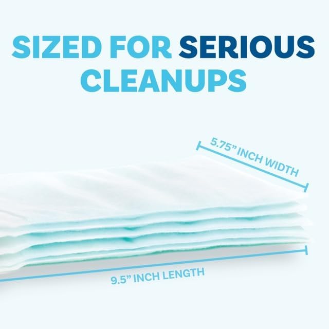 Scrubby Pet No Rinse Pet Wipes | Rinse Free Shampoo Mittens | Dogs & Cats | - Image 6