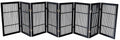 Urnporium Pet Dog Gate Freestanding, Strong Durable Folding Wooden Fence by Urnporium