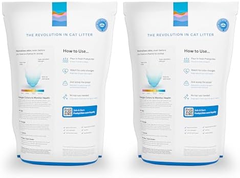 PrettyLitter Health Monitoring Cat Litter, Lotus Flower, 6 lb. Bags - Image 2