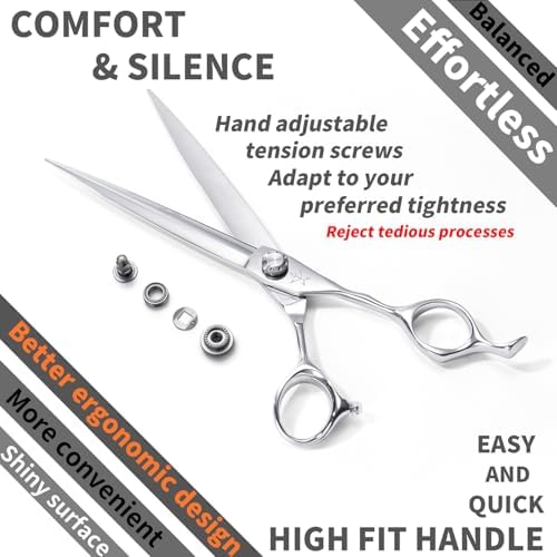 High-end Professional Dog Grooming Scissors Pet Grooming Shears 7.5 Inches - Image 4