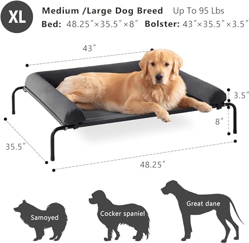 WESTERN HOME Cooling Elevated Dog Bed - Image 3