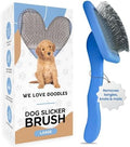 Slicker Brush for Dogs, Pet Grooming Brushes for Doodles & Poodles by WeLoveDoodles