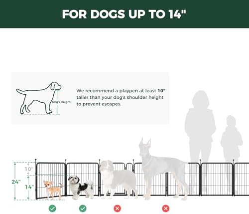 FXW Rollick Dog Playpen with RV Step Grid, 16 Panels - Image 6