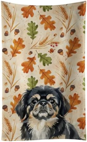 Caroline's Treasures Pekingese Dogs Kitchen Towel 15x25 in by CarolinesTreasures