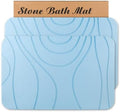 Stone Bath Mat, 2 Pack Diatomaceous Earth Shower Mat, Non-Slip Super Absorbent by HUMIGAHOME
