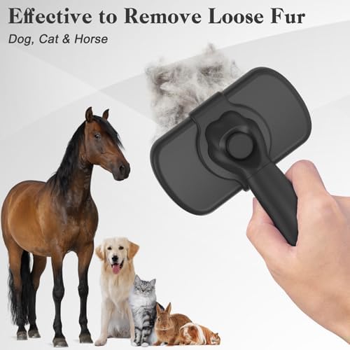 Dipoo Self Cleaning Shedding Brush - Image 6