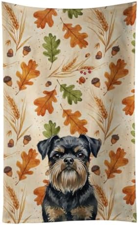 Caroline's Treasures Brussels Griffon Dogs Kitchen Towel 15x25 in by CarolinesTreasures