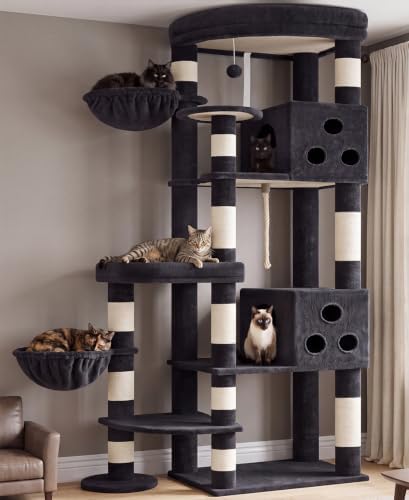 Gitelsnour Cat Tree Tower, Sturdy Structure by Gitelnour