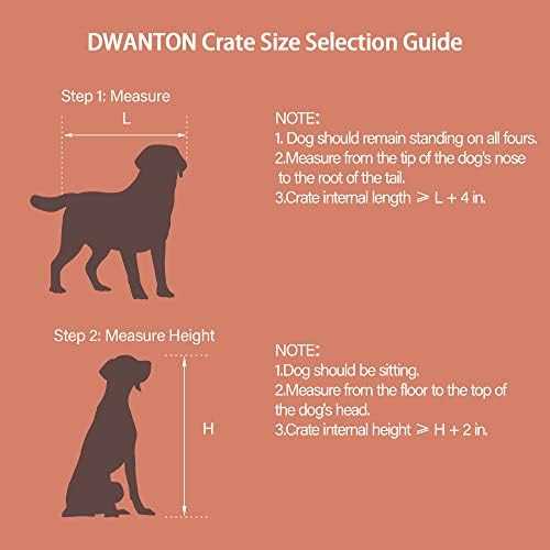 DWANTON 43.3" XXL Dog Crate Furniture - Image 6