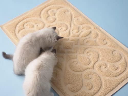 PetLike Cat Litter Box Mat, Thick Kitty Litter Trapping Mat, Waterproof - Image 3