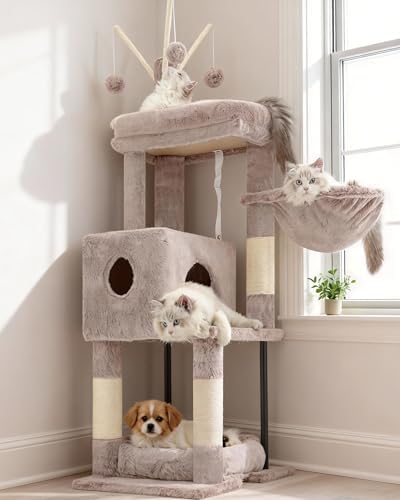 Heybly Cat Tree, 45.3" Cat Tower by HEYBLY