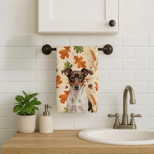Caroline's Treasures Rat Terrier Dogs Kitchen Towel 15x25 in - Image 2
