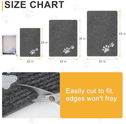 BEAUTYZOO Cat Litter Mat, Waterproof - Image 2