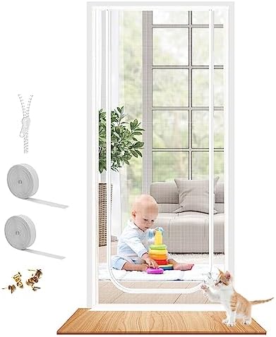 Dixutzi Pet Screen Door Thickened Cat Resistant Mesh Screen Door by Dixutzi